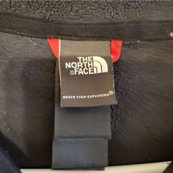 The North Face black fleece pullover jacket - Picture 6 of 9